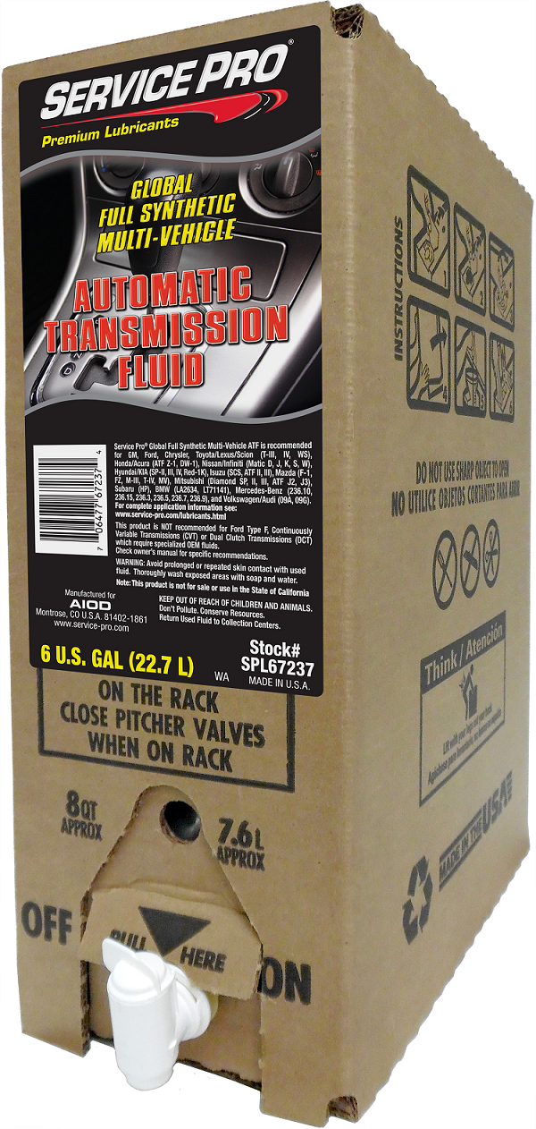 Service Pro Premium Global Full Synthetic Multi-Vehicle ATF -  | Container: 24 Qt E-Pak | Shipped as: 1 x 24 Qt E-Pak - Automotive Transmission Fluids